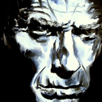 Painting titled "Clint" by Tudury Gallery, Original Artwork, Oil