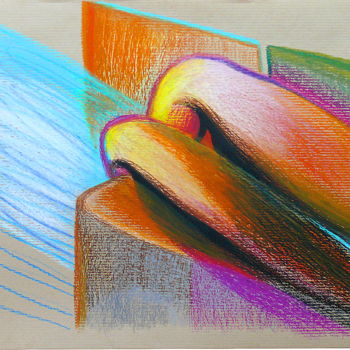 Drawing titled "Sans titre" by Marion Tujek, Original Artwork