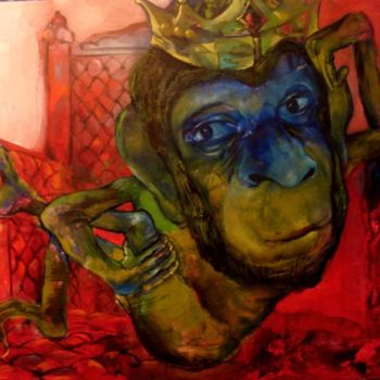 "monkey king" başlıklı Tablo Ümit Yiğit tarafından, Orijinal sanat