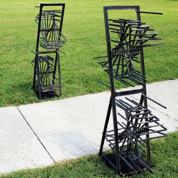 Sculpture intitulée "enigma-park-sw-ii-m…" par Turry Lindstrom, Œuvre d'art originale