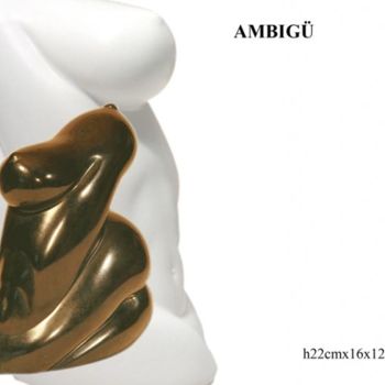 Γλυπτική με τίτλο "Ambigû" από Turzo, Αυθεντικά έργα τέχνης, Μέταλλα