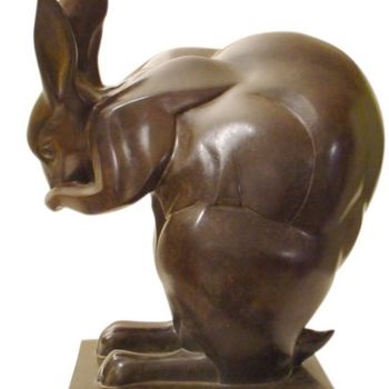 Sculpture intitulée "NONO 1" par Turzo, Œuvre d'art originale, Bronze