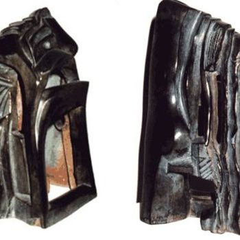 Sculpture intitulée "Porte des rèves" par Turzo, Œuvre d'art originale