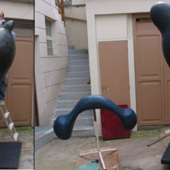 Sculpture titled "la réalisation le g…" by Turzo, Original Artwork