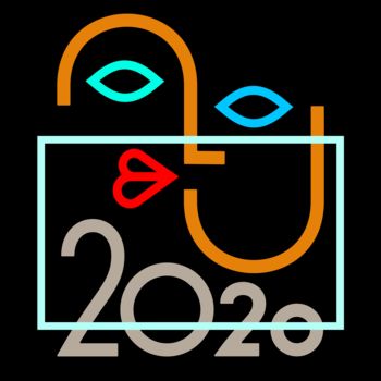 Arte digitale intitolato "Strange 2020" da Vladimir Tuzlay, Opera d'arte originale, Lavoro digitale 2D