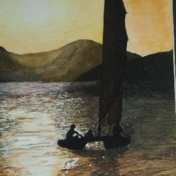 Pittura intitolato "twilight" da Todd Harriss, Opera d'arte originale