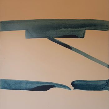 Peinture intitulée "American Zen" par Udi Cassirer, Œuvre d'art originale, Acrylique