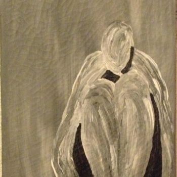 Ζωγραφική με τίτλο "Nuvole Blanche" από Ugo Cheron, Αυθεντικά έργα τέχνης, Ακρυλικό