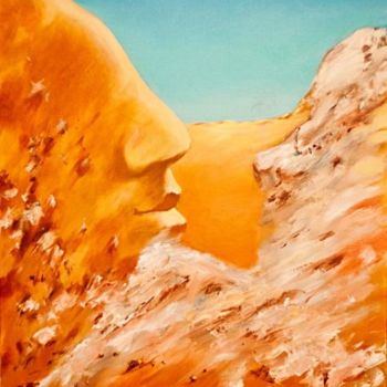 Peinture intitulée "Spirits of desert" par Stanislav Ukraintsev, Œuvre d'art originale