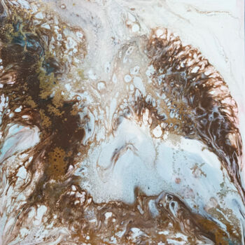 Картина под названием "ЗОЛОТОЙ БРИЗ" - Юлия Голышева, Подлинное произведение искусства, Акрил