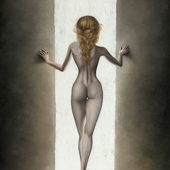 Картина под названием "Light" - Ульяна Степанова, Подлинное произведение искусства, Масло