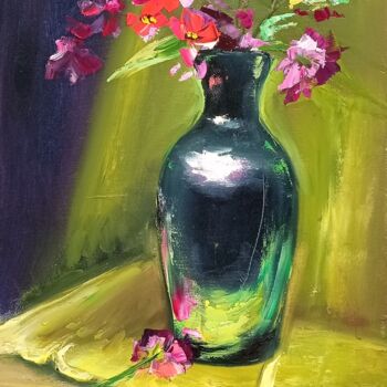 "Sakura flowers" başlıklı Tablo Julianna Tulinova tarafından, Orijinal sanat, Petrol