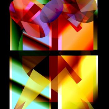 Digital Arts titled "Shout" by Ulli Heupel, Original Artwork, Digital Painting