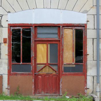 Photographie intitulée "Abandoned Shops LXX" par Ulli Heupel, Œuvre d'art originale