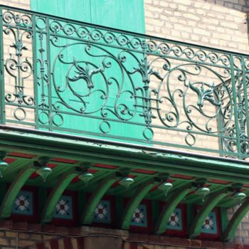 Photographie intitulée "Balustrades en Fran…" par Ulli Heupel, Œuvre d'art originale