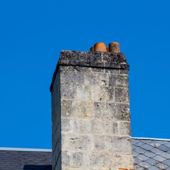 Photography titled "Cheminées en France…" by Ulli Heupel, Original Artwork