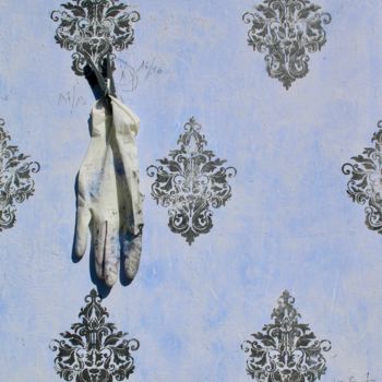 Ζωγραφική με τίτλο "Un gant" από Eric Ullrich, Αυθεντικά έργα τέχνης, Ακρυλικό