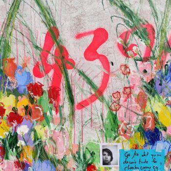 Картина под названием "4321" - Eric Ullrich, Подлинное произведение искусства, Акрил