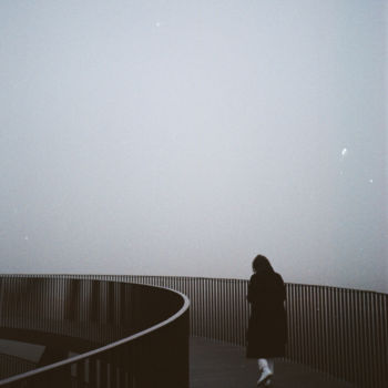 Photography titled "The fog" by Ulrika L, Original Artwork, Analog photography