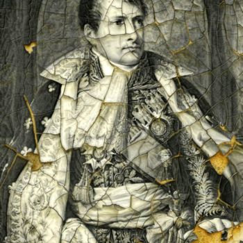 「Napoleone Bonaparte…」というタイトルのデジタルアーツ Ivan Venerucciによって, オリジナルのアートワーク, デジタル絵画