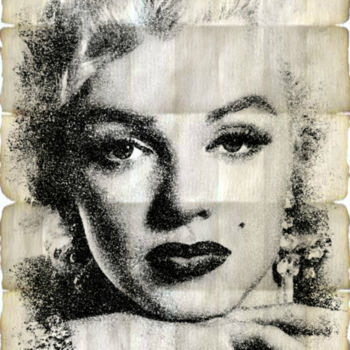 Artes digitais intitulada "Marilyn Monroe infi…" por Ivan Venerucci, Obras de arte originais, Pintura digital