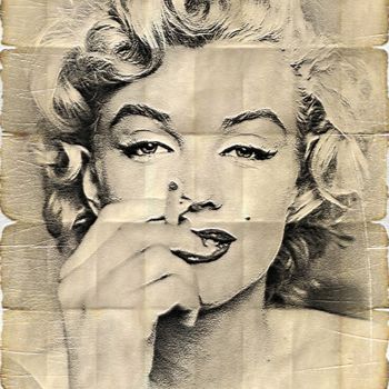"Marilyn Monroe phen…" başlıklı Fotoğraf Ivan Venerucci tarafından, Orijinal sanat, Diğer
