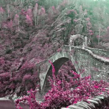 Photography titled "Ponte del Diavolo" by Ivan Venerucci, Original Artwork