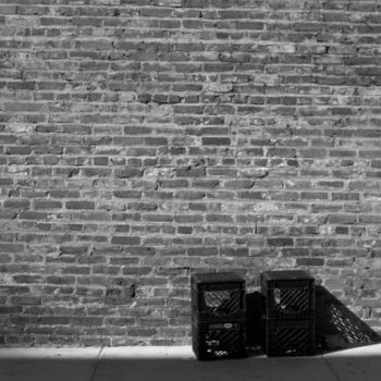 Photography titled "four crates and a 4…" by Ulysses Mcghee, Original Artwork