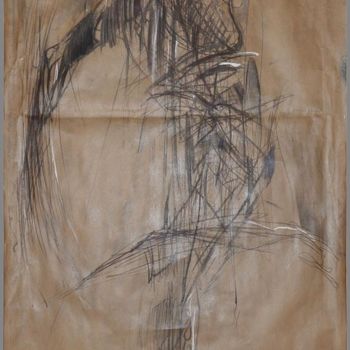 「The Awakening | Prz…」というタイトルの描画 Edward Umińskiによって, オリジナルのアートワーク, 木炭