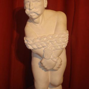 雕塑 标题为“monsieur” 由Umo, 原创艺术品, 石
