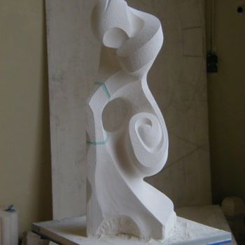 Sculpture titled "3" by Umo, Original Artwork, Stone