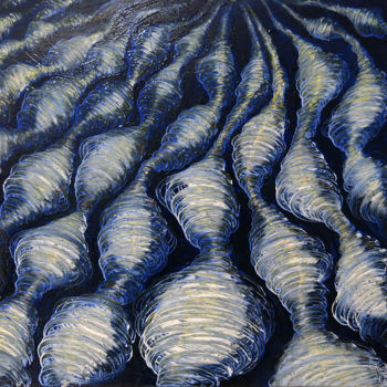 Peinture intitulée "Now series" par Un Air De Kiwano, Œuvre d'art originale, Huile