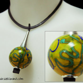 Design titled "Pendentif" by Un Air De Kiwano, Original Artwork, Jewelry