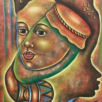 Painting titled "Somos Musica" by Unknown Artist, Original Artwork, Oil