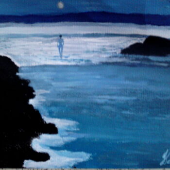 Картина под названием "Back to Nature" - Unknown Artist, Подлинное произведение искусства, Масло