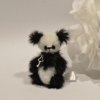Sculpture intitulée "Ziang panda d'artis…" par Un Ours Dans Ma Maison, Œuvre d'art originale, Autre