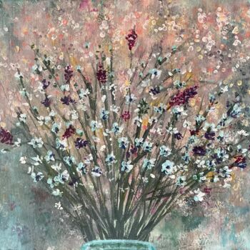 Картина под названием "Нежность весны" - Iryna Budai, Подлинное произведение искусства, Акрил