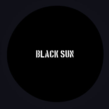 Gravures & estampes intitulée "Black Sun" par Urfrnd, Œuvre d'art originale, Peinture numérique