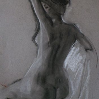 Картина под названием "Etude 1" - Julia Ursul, Подлинное произведение искусства, Масло