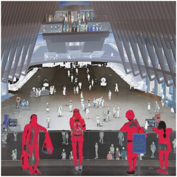 Digital Arts titled ""Hell" -Oculus, Sta…" by Ursula Thielemann, Original Artwork, 2D Digital Work