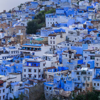 Fotografia intitolato "Chefchaouen-6281" da Uwe Bauch, Opera d'arte originale, Fotografia digitale