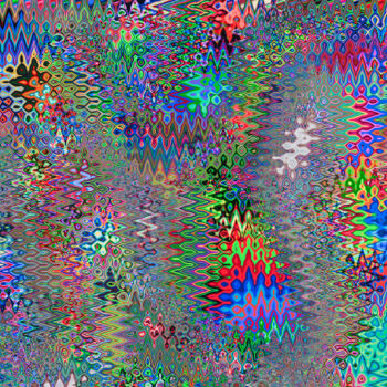 Digital Arts titled "Digital Glitch-9182…" by Uwe Bauch, Original Artwork, 2D Digital Work