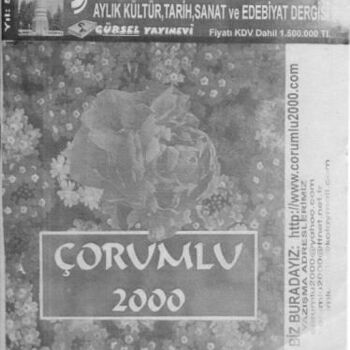 数字艺术 标题为“CORUMLU 2000 DERGISI” 由Üzeyir Lokman Çayci, 原创艺术品