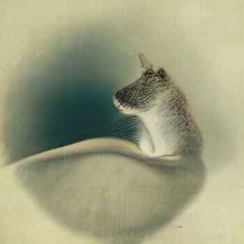 Digital Arts titled "Whispers of the Abs…" by V'Nian Purks, Original Artwork, Digital Collage