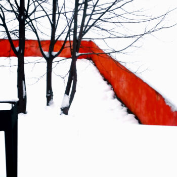 Photographie intitulée "Red corner" par Vadim Bogdanov, Œuvre d'art originale, Photographie numérique
