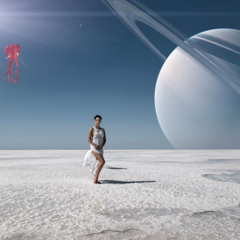 Digitale Kunst mit dem Titel "Somewhere on Callis…" von Vadim Fedotov, Original-Kunstwerk, Fotomontage