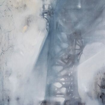 Картина под названием ",, A walk in the fo…" - Vadim Kovalev, Подлинное произведение искусства, Масло Установлен на Деревянн…