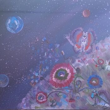 Картина под названием "Вариант Вселенной" - Vadym Myzenko, Подлинное произведение искусства, Масло