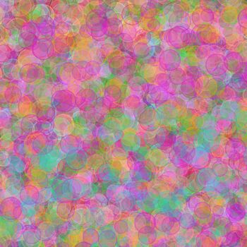 Printmaking titled "Colorful Bubble Dre…" by Vafa Majidli, Original Artwork, Digital Print