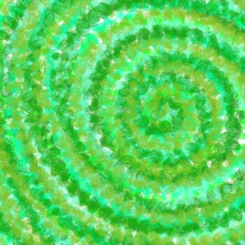 Printmaking titled "Emerald green Sea s…" by Vafa Majidli, Original Artwork, Digital Print